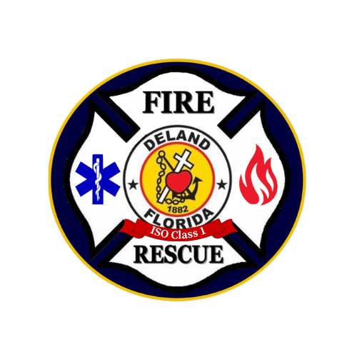 DeLand Fire Logo 2022