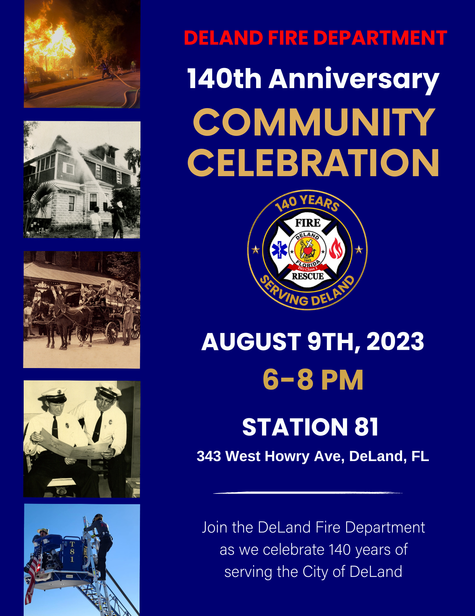 DFD Anniversary Celebration graphic